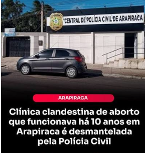 aborto em arapiraca