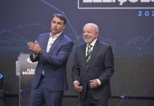 Veja o que é #FATO ou #FAKE nas falas de Flávio Bolsonaro e Lula no debate da Band no 2º turno das eleições 2026